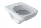 Geberit Selnova Compact Hängend Becken WC, Tiefspül-, 36x48cm, kurz, kształt geometryczny