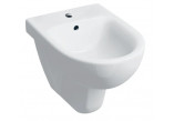 Geberit Selnova Bidet hängend, 35x53cm, z Überlauf, mit Hahnloch