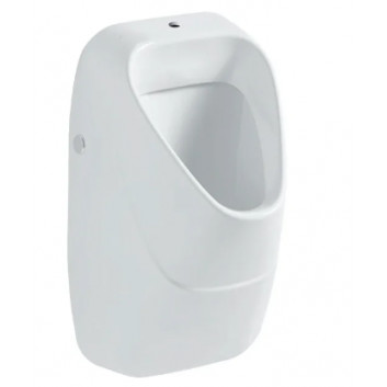 Geberit Alivio Urinal, B34cm, H57cm, T34cm, dopływ u góry, Abfluss do tyłu lub w dół