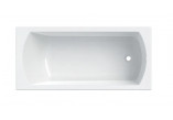 PERFECT Badewanne rechteckig 140x70 cm - weiß