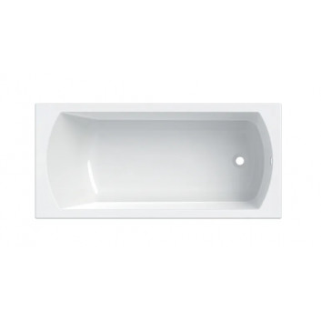 PERFECT Badewanne rechteckig 170x75 cm - weiß