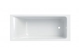 SELNOVA SQUARE Badewanne rechteckig 160x70 cm - weiß