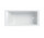 SELNOVA SQUARE Badewanne rechteckig 160x75 cm - weiß