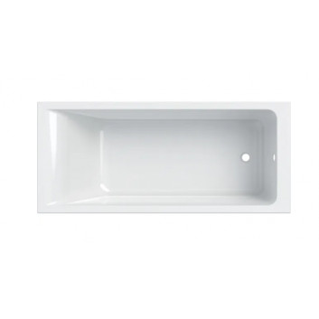 SELNOVA SQUARE Badewanne rechteckig 170x70 cm - weiß
