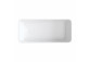 Badewanne freistehend OMNIRES PARMA M+, 159 x 71 cm - weiß / szary Glanz