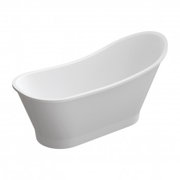 Badewanne freistehend OMNIRES VENEZIA M+ , 160 x 73 cm - weiß Glanz