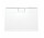BROOKLYN Acryl- Duschwanne prysznicowy rechteckig, 80x100cm - weiß Glanz
