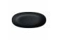 Badewanne freistehend OMNIRES SHELL M+, 160 x 75 cm, mit Siphon - black lava 