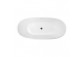 Oltens Stora Badewanne freistehend 170x78 cm oval Acryl- - weiß