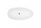 Oltens Stora Badewanne freistehend 150x72 cm oval Acryl- weiß 12008000