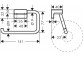 Hansgrohe AddStoris Toilettenpapierhalter ohne Abdeckung