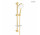 Dusch-set Oltens Driva EasyClick Alling 60 mit Seifenschale - golden Glanz/weiß