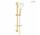 Dusch-set Oltens Driva EasyClick (S) Alling 60 mit Seifenschale - golden Glanz/weiß