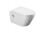 Becken WC hängend Excellent Doto Pure Rim 54 mit WC-Sitz mit Softclosing, weiß