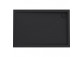 Oltens Superior Acryl-Duschwanne 120x90 cm rechteckig - schwarz matt