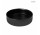 Oltens Lagde Waschtisch 35,5 cm Aufsatz rund - schwarz matt
