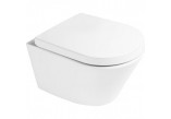 Set Oltens Jog Becken WC hängend PureRim mit Schicht SmartClean mit WC-Sitz mit Softclosing