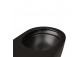 Set Oltens Hamnes Becken WC hängend PureRim mit Schicht SmartClean mit WC-Sitz mit Softclosing Ovan Slim - schwarz matt