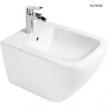 Oltens Vernal Bidet hängend - weiß 