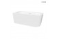 Oltens Hulda Eck-Badewanne 160x75 cm rechts Acryl- - weiß Glanz