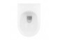 Oltens Hamnes Kort Becken WC hängend PureRim mit Schicht SmartClean - weiß 
