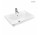 Oltens Kolma Waschtisch mit Unterschrank 60x47,5 cm mit Schicht SmartClean - weiß