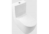 Becken WC Tiefspül- Villeroy & Boch/Subway 3.0 - do WC/kompaktu bez kołnierza wewnętrznego, stehend, wraz z TwistFlush, Weiss Alpin