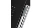 Panel prysznicowy Corsan Alto schwarz z schwarz wykończeniem i oświetleniem LED
