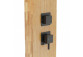 Panel prysznicowy Corsan Balti B-001TCH bambusowy z verChromt wykończeniem i termostatem