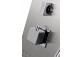 Brause- panel prysznicowy Corsan Festo schwarz mit Armatur mieszaczową