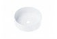 Freistehend Aufsatzwaschtisch Corsan 649933 oval weiß 45 x 41 x 14,5 cm