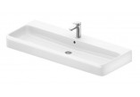 Waschtisch mit unterschrank 120x47cm, Duravit Qatego - Weiß glänzend 