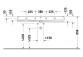 Waschtisch mit unterschrank 120x47cm, Duravit Qatego - Weiß glänzend (HyG) 