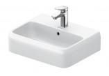 Waschtisch geschliffen 120x47cm, Duravit Qatego - Weiß glänzend (HyG)