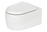 Becken Toiletten- hängend, 38,5x57cm, Duravit Qatego Rimless® - Weiß glänzend (HyG) 