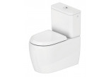 Becken Toiletten- stehend, 39x66cm, Duravit Qatego Rimless® 