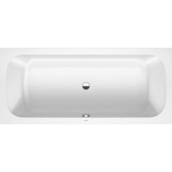 Badewanne 180x80cm, Duravit Qatego - Weiß