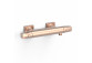 Thermostat-armatur zur wandmontage Dusch-, TRES OVER-WALL - 24-K Gold Matowe