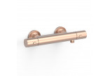 Thermostat-armatur zur wandmontage Dusch-, TRES OVER-WALL - 24-K Gold Matowe