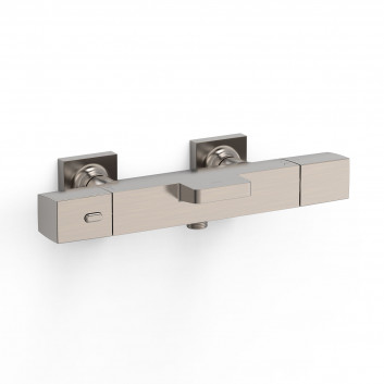 Thermostat-armatur zur wandmontage Badewannen- i Dusch-, TRES OVER-WALL - Czerń Matt
