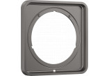 Rosette przedłużająca 5 mm, Hansgrohe ShowerSelect Comfort Q - Schwarz Chrom Szczotkowany