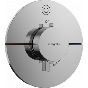 Armatur thermostatisch, Unterputz do 1 odbiornika, Hansgrohe ShowerSelect Comfort S - Chrom 