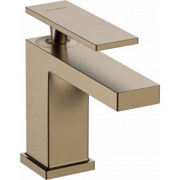Einhebel- Waschtischarmatur 80 CoolStart EcoSmart+ ohne Ablauf-Set, Hansgrohe Tecturis E - Chrom