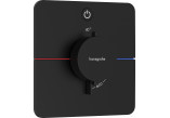 Armatur thermostatisch, Unterputz do 1 odbiornika, Hansgrohe ShowerSelect Comfort Q - Schwarz Chrom Szczotkowany