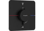 Armatur thermostatisch, Unterputz do 2 odbiorników, Hansgrohe ShowerSelect Comfort Q - Schwarz Chrom Szczotkowany
