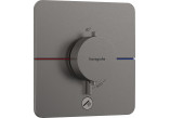 Armatur thermostatisch, Unterputz do 1 odbiornika z dodatkowym wyjściem, Hansgrohe ShowerSelect Comfort Q - Schwarz Chrom Szczotkowany