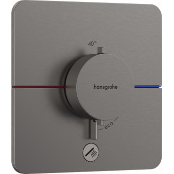 Armatur thermostatisch, Unterputz do 1 odbiornika z dodatkowym wyjściem, Hansgrohe ShowerSelect Comfort Q - Brąz Szczotkowany