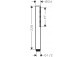 Brausekopf 100 1jet EcoSmart, Slim, Hansgrohe Pulsify S - Chrom