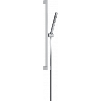 Dusch-set 100 1jet EcoSmart mit Stange 65 cm, Hansgrohe Pulsify S - Chrom 