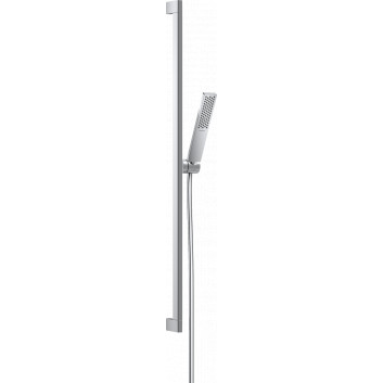 Dusch-set 100 1jet EcoSmart+ mit Stange 90 cm, Hansgrohe Pulsify E - Chrom